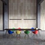 Baux Wool Wood - dalle acoustique murale